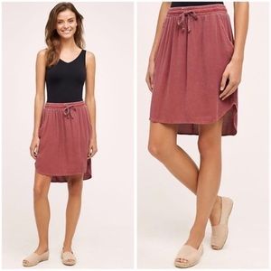 Lightweight Maroon Skirt